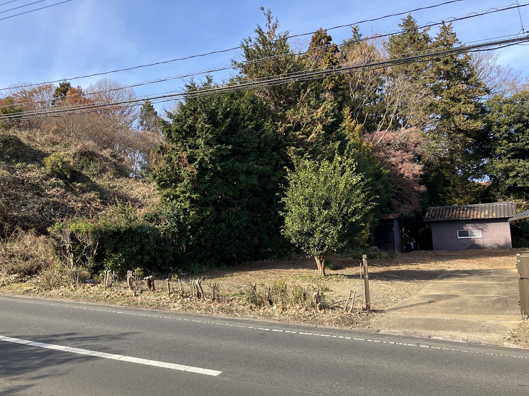 水戸市谷田町　倉庫3棟解体・樹木伐採