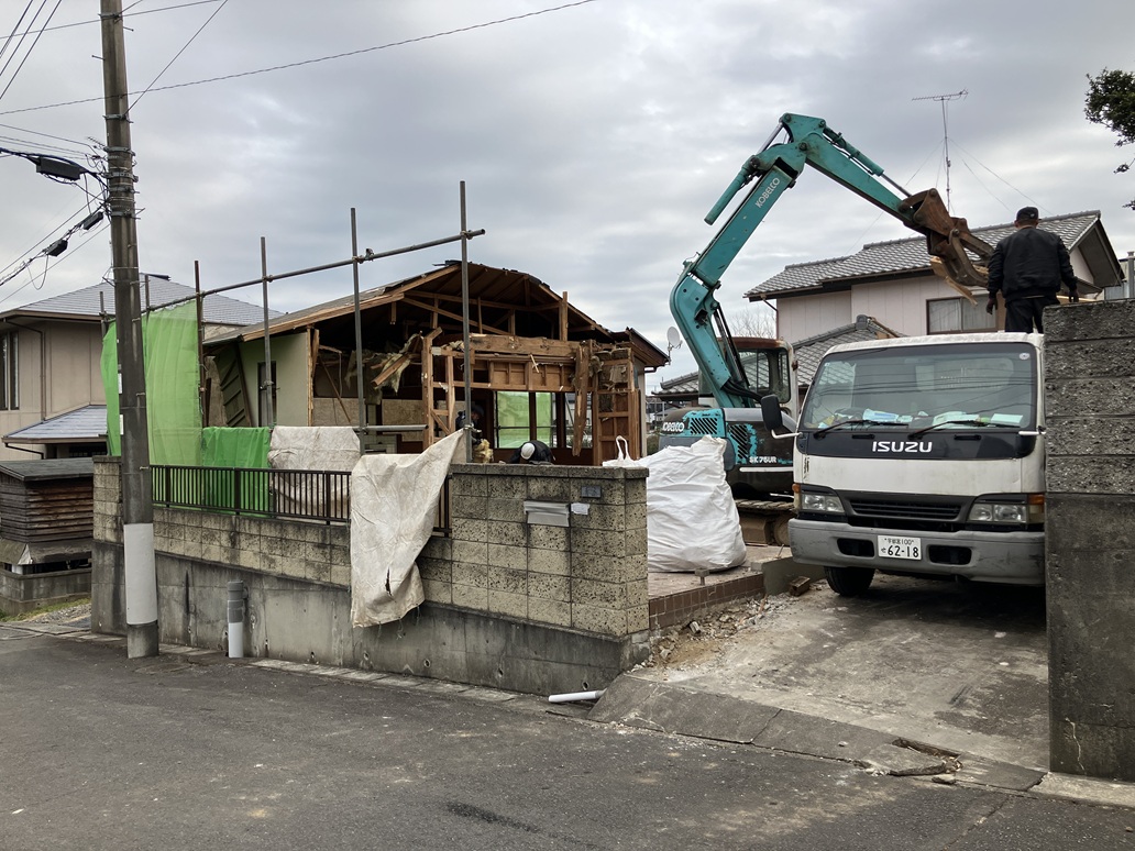 ひたちなか市松戸町2丁目 解体完了 土地55坪 販売開始