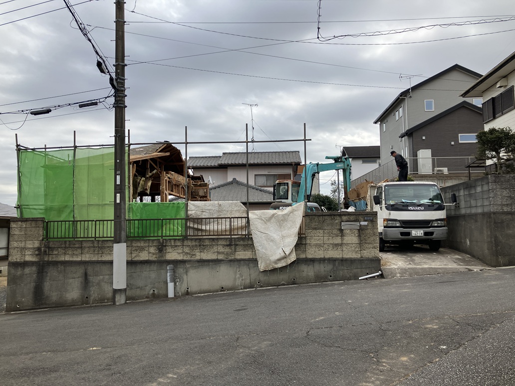 ひたちなか市松戸町2丁目 解体完了 土地55坪 販売開始