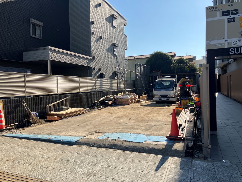 水戸市泉町3丁目 築古建物合計58坪 解体完了