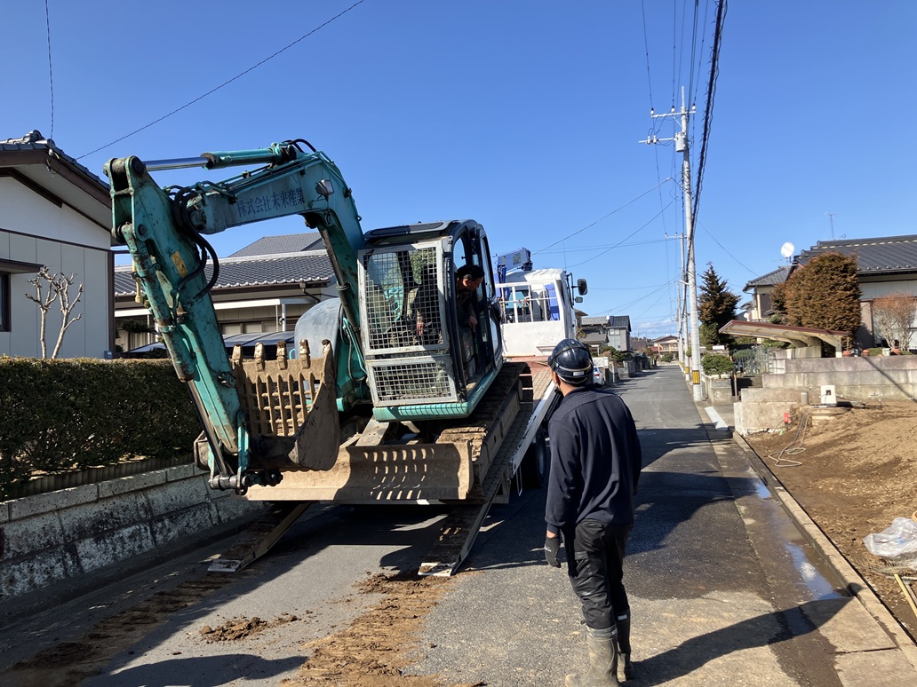 水戸市双葉台1丁目　築48年の平家　解体完了