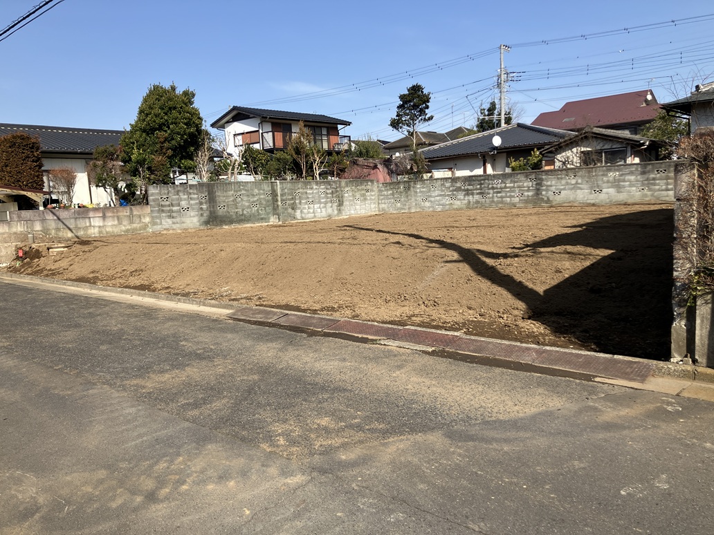 水戸市双葉台1丁目　土地99坪　販売開始