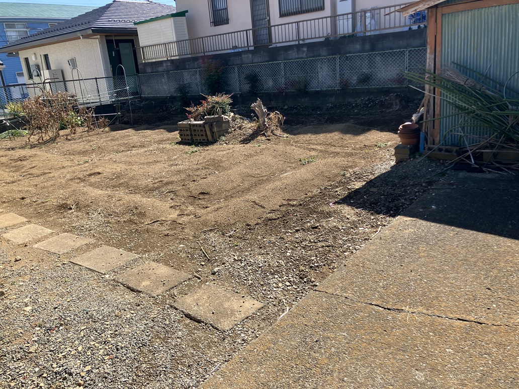 水戸市東赤塚　土地100坪　築古平家21坪　買取