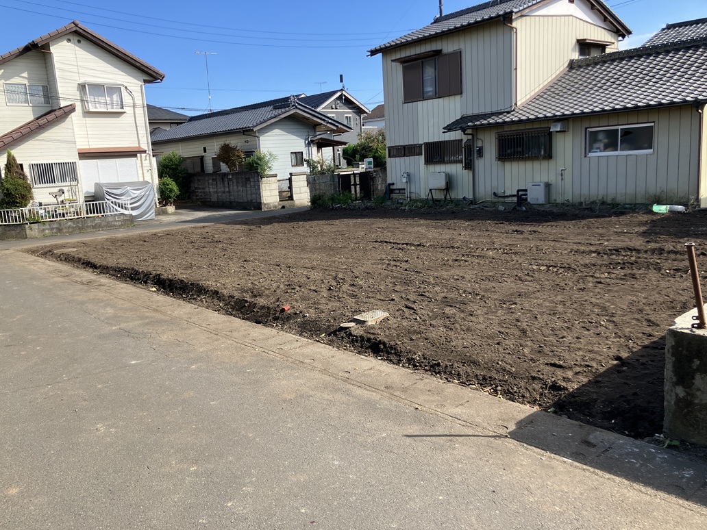 水戸市西原1丁目　土地59.78坪、隣地55.55坪　2区画　再度販売開始