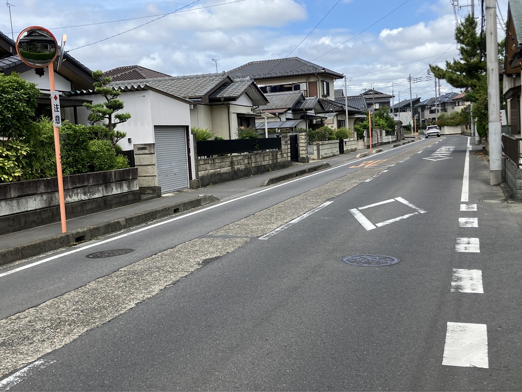 水戸市平須町 六番池団地 土地77坪 築古平家21坪 買取