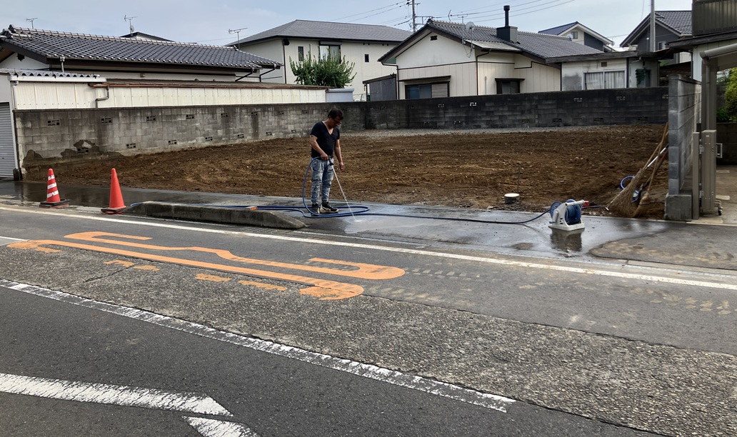 水戸市平須町 六番池団地 土地77.53坪 築54年の平家 解体完了