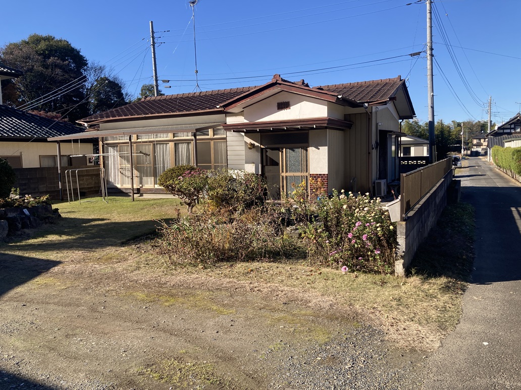 那珂市額田南郷　土地150坪　建物23坪の平家　売却完了