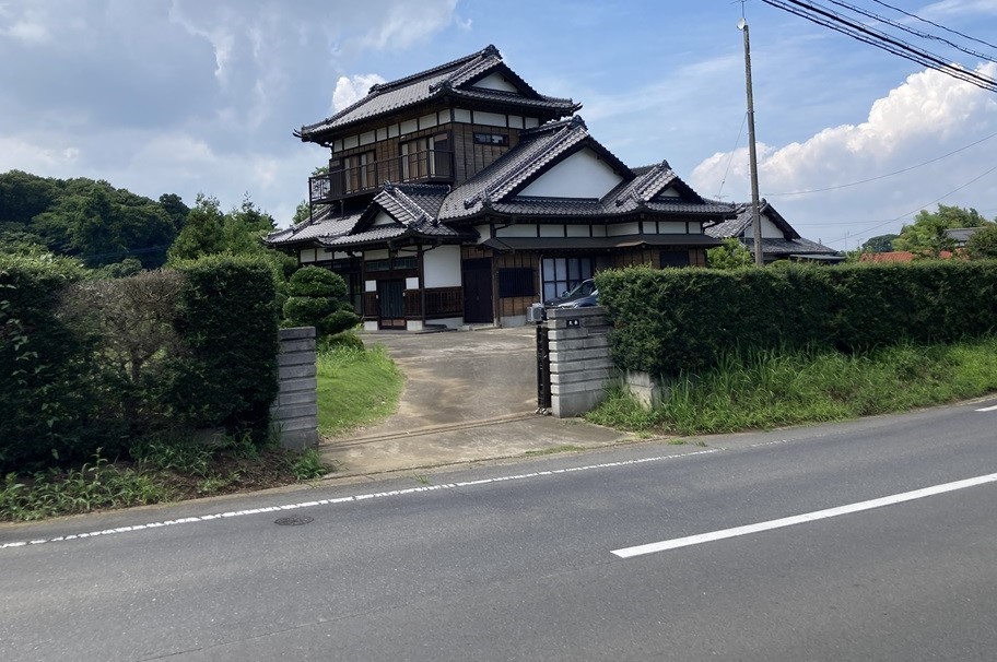 水戸市谷田町 土地614坪 建物57坪の和風住宅を買取