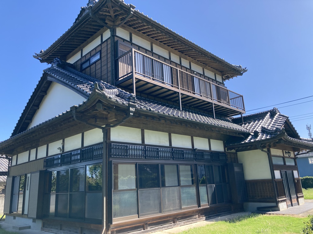 水戸市谷田町　土地614坪　和風住宅57坪　販売開始